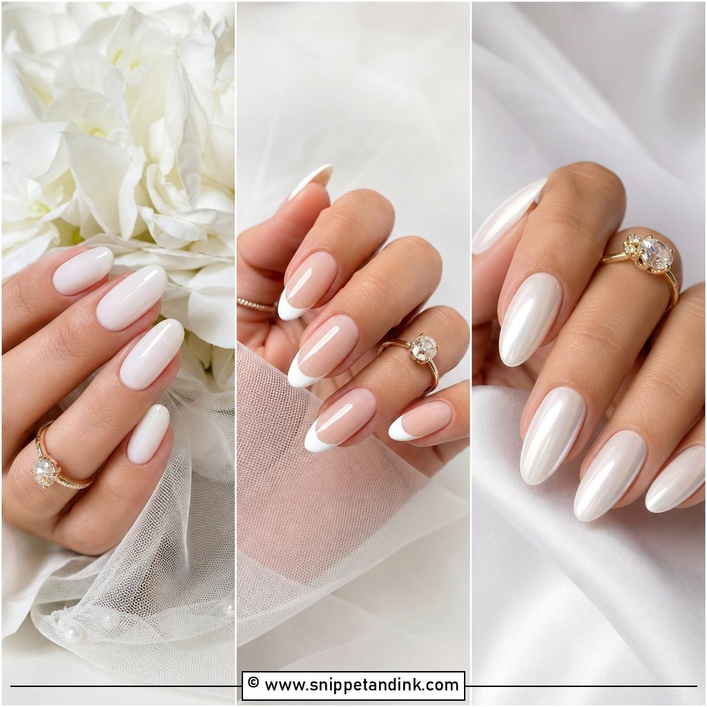 20 Wedding Gel Nails Brides Will Love for Elegant I Dos