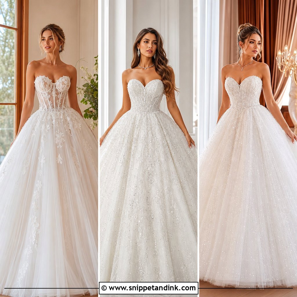 20 Wedding Gown Ballgown Ideas: Dreamy Styles for Classic Brides