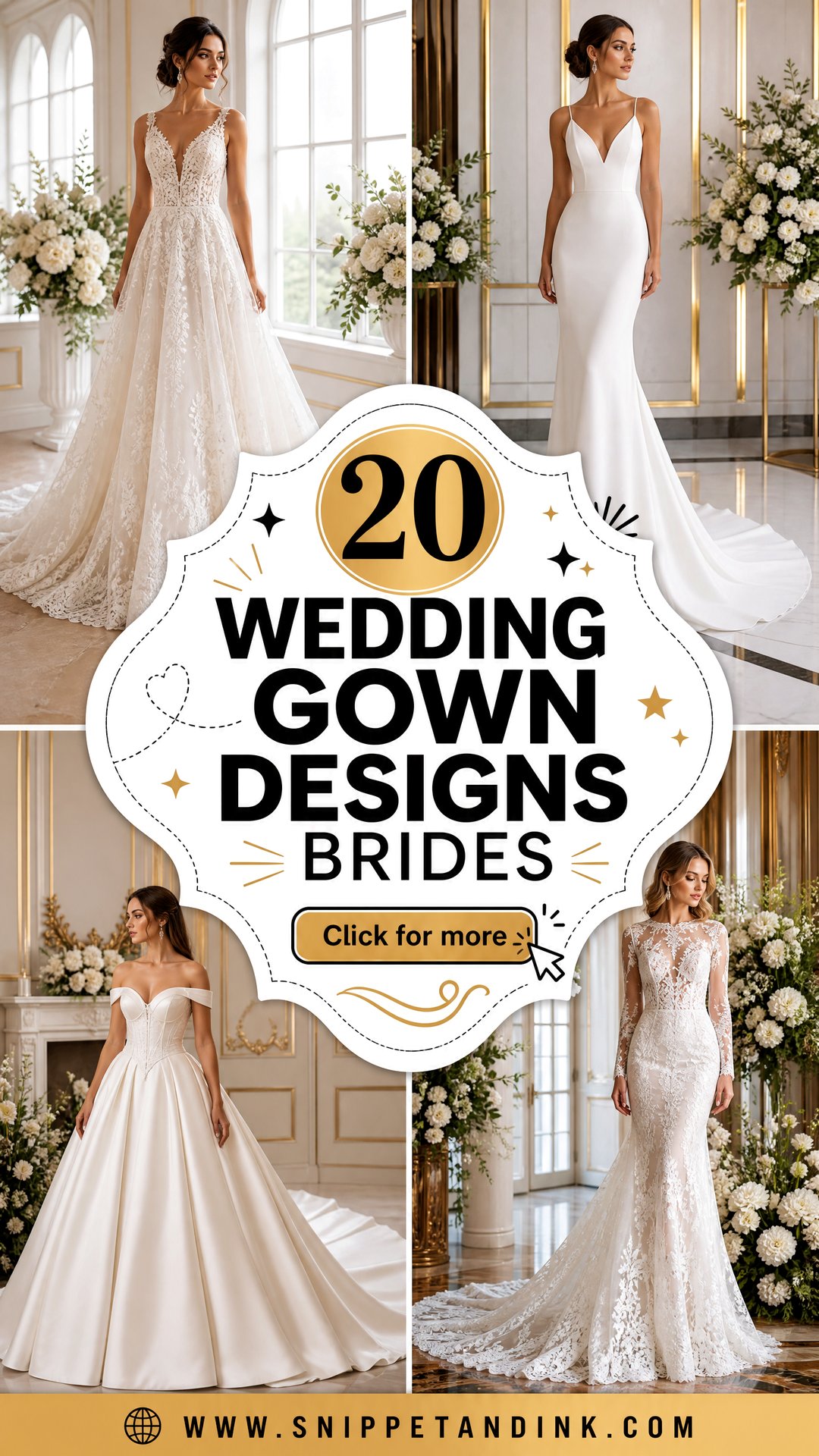 20 Wedding Gown Designs Brides Stunning Styles for Your Big Day - 20 Wedding Gown Designs Brides: Stunning Styles for Your Big Day