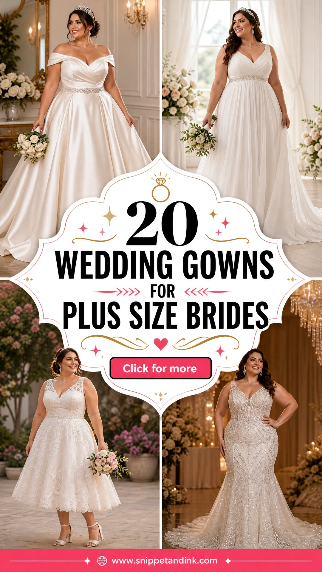 20 Wedding Gowns for Plus Size Brides Flattering Styles to Love - 20 Wedding Gowns for Plus Size Brides: Flattering Styles to Love