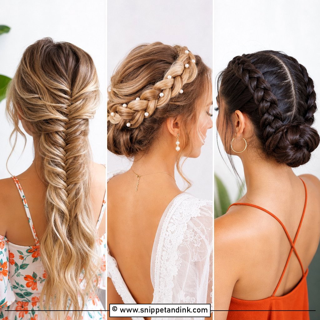 20 Wedding Guest Braid Hairstyles for Romantic Style