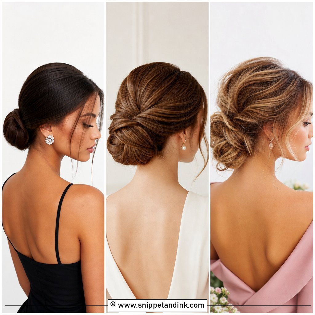 20 Wedding Guest Bun Hairstyles for Timeless Glam