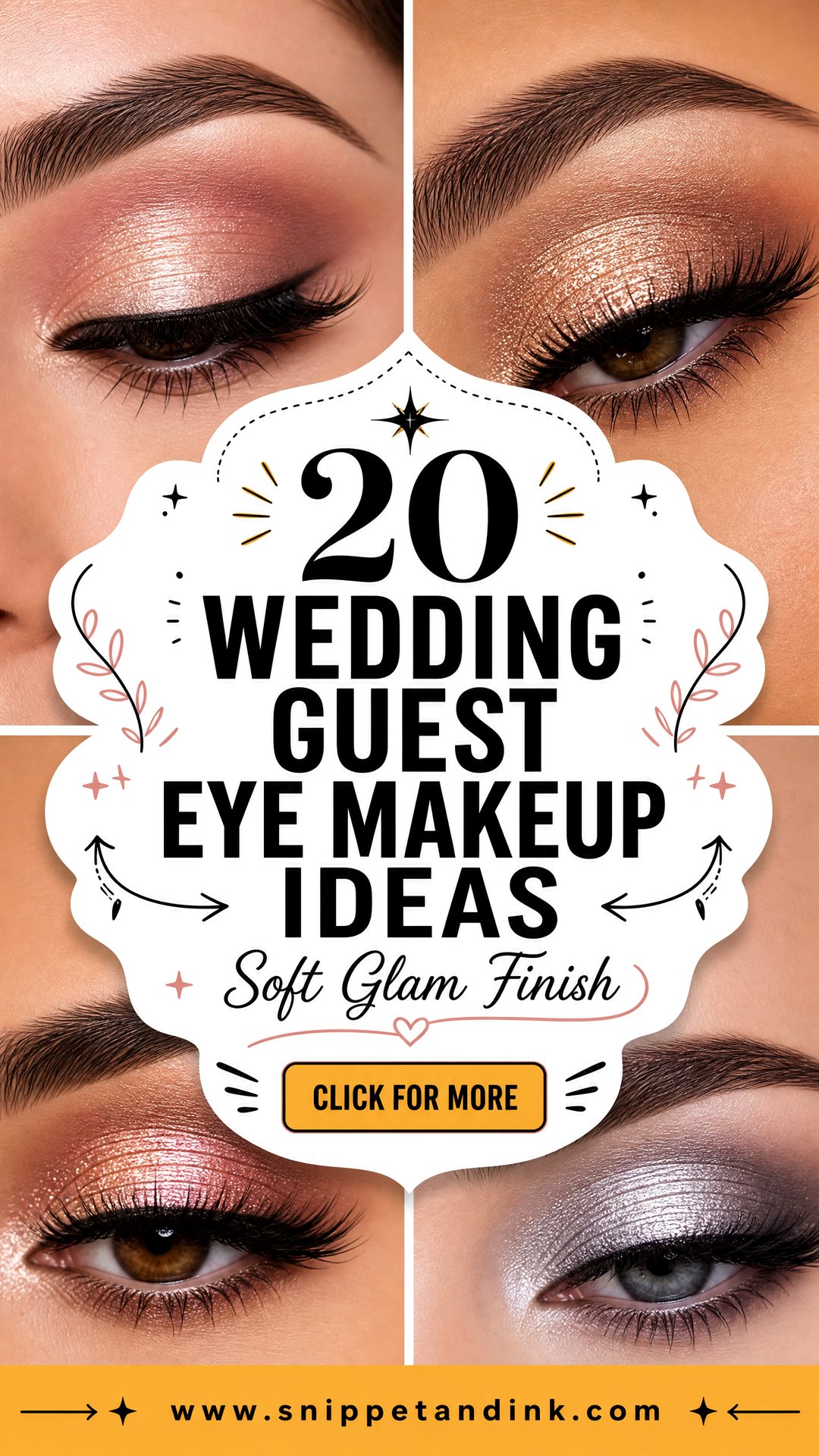 20 Wedding Guest Eye Makeup Ideas for a Soft Glam Finish - 20 Wedding Guest Eye Makeup Ideas for a Soft Glam Finish