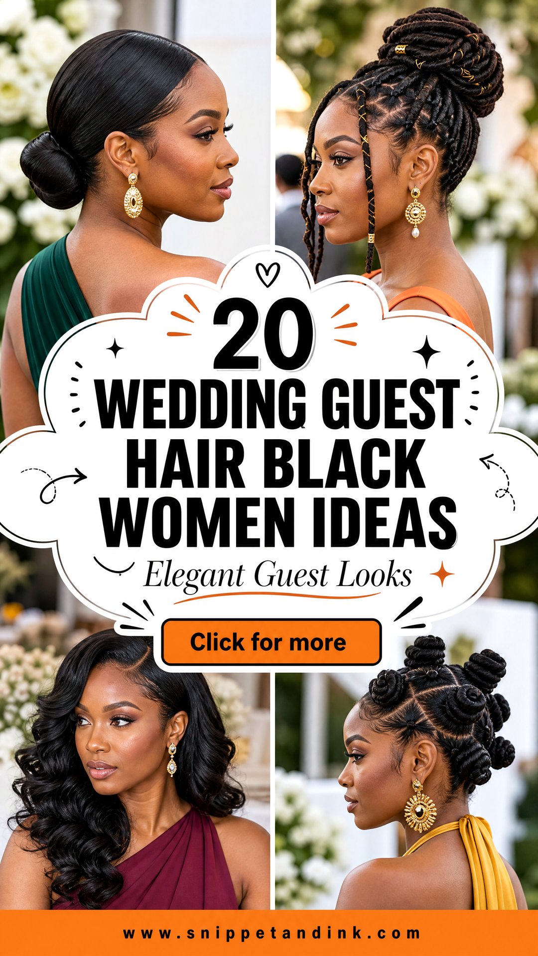 20 Wedding Guest Hair Black Women Ideas for Elegant Looks - 20 Wedding Guest Hair Black Women Ideas for Elegant Looks