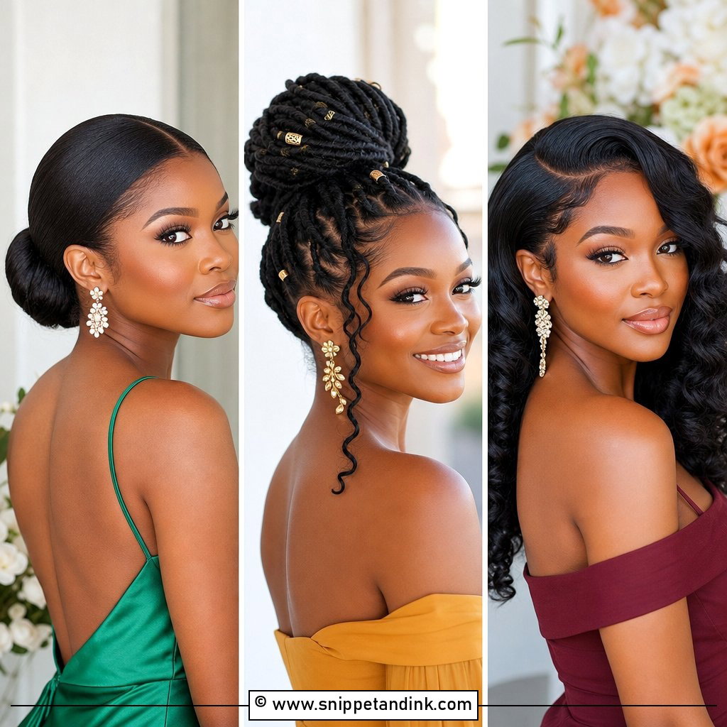 20 Wedding Guest Hair Black Women Ideas for Elegant Looks