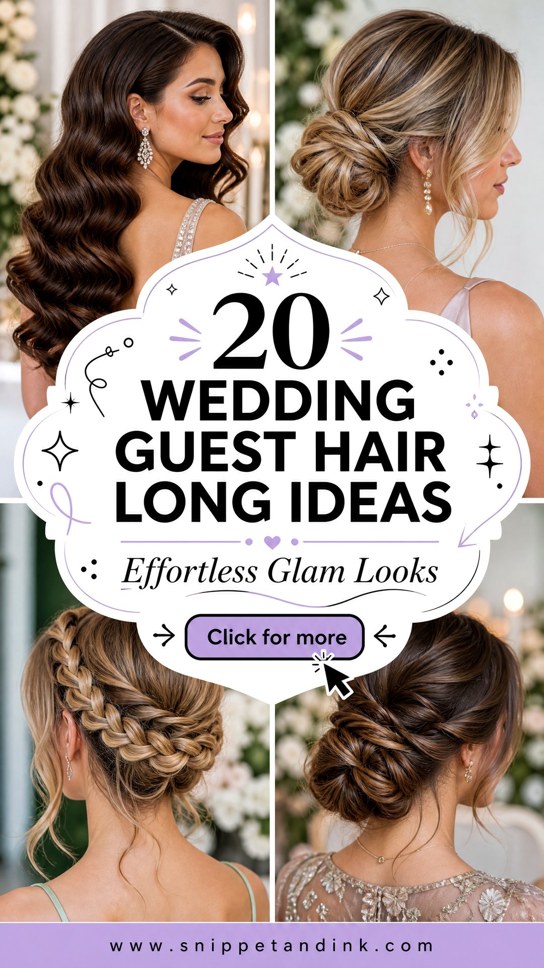 20 Wedding Guest Hair Long Ideas for Effortless Glam Looks - 20 Wedding Guest Hair Long Ideas for Effortless Glam Looks