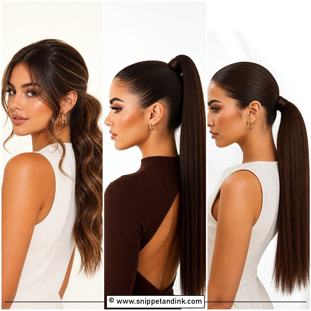20 Wedding Guest Hair Ponytail Ideas for Sleek Elegance