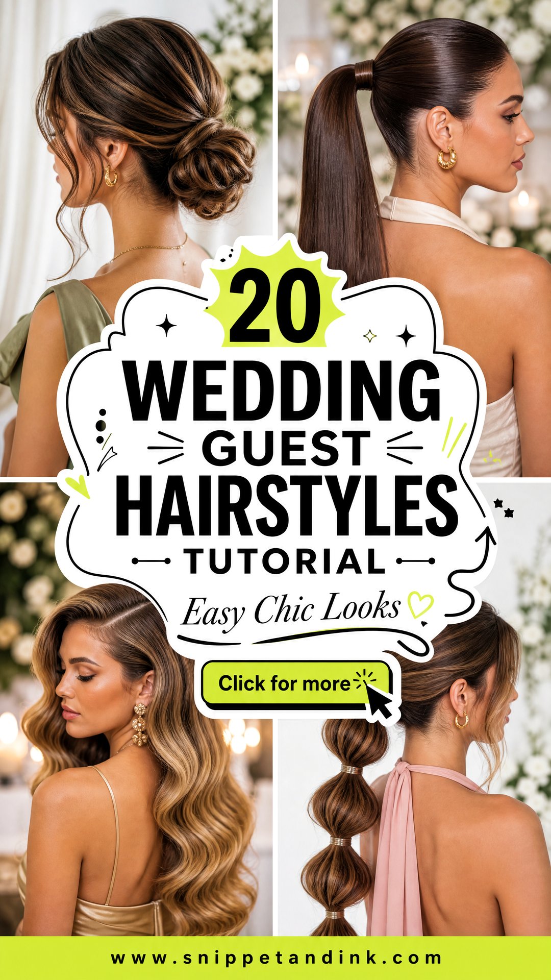 20 Wedding Guest Hairstyles Tutorial for Easy Chic Looks - 20 Wedding Guest Hairstyles Tutorial for Easy Chic Looks