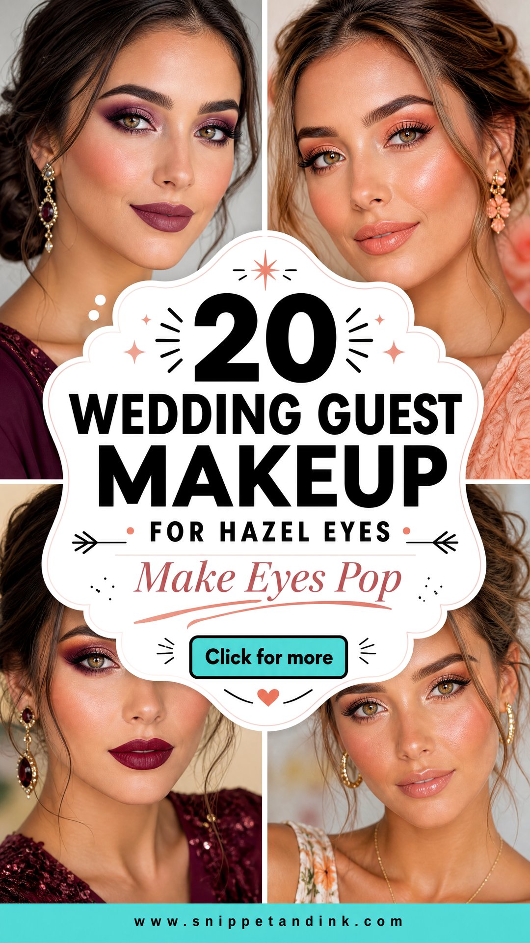 20 Wedding Guest Makeup for Hazel Eyes to Make Them Pop - 20 Wedding Guest Makeup for Hazel Eyes to Make Them Pop