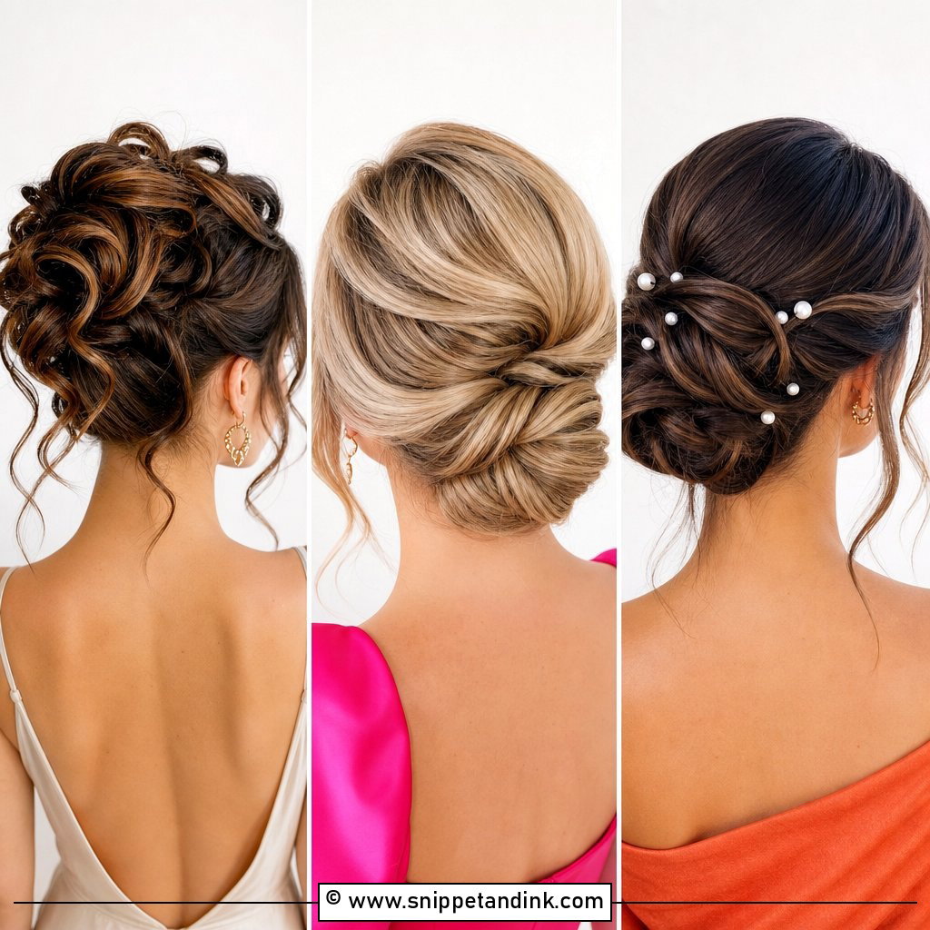20 Wedding Guest Updos for Long Hair That Feel Effortless