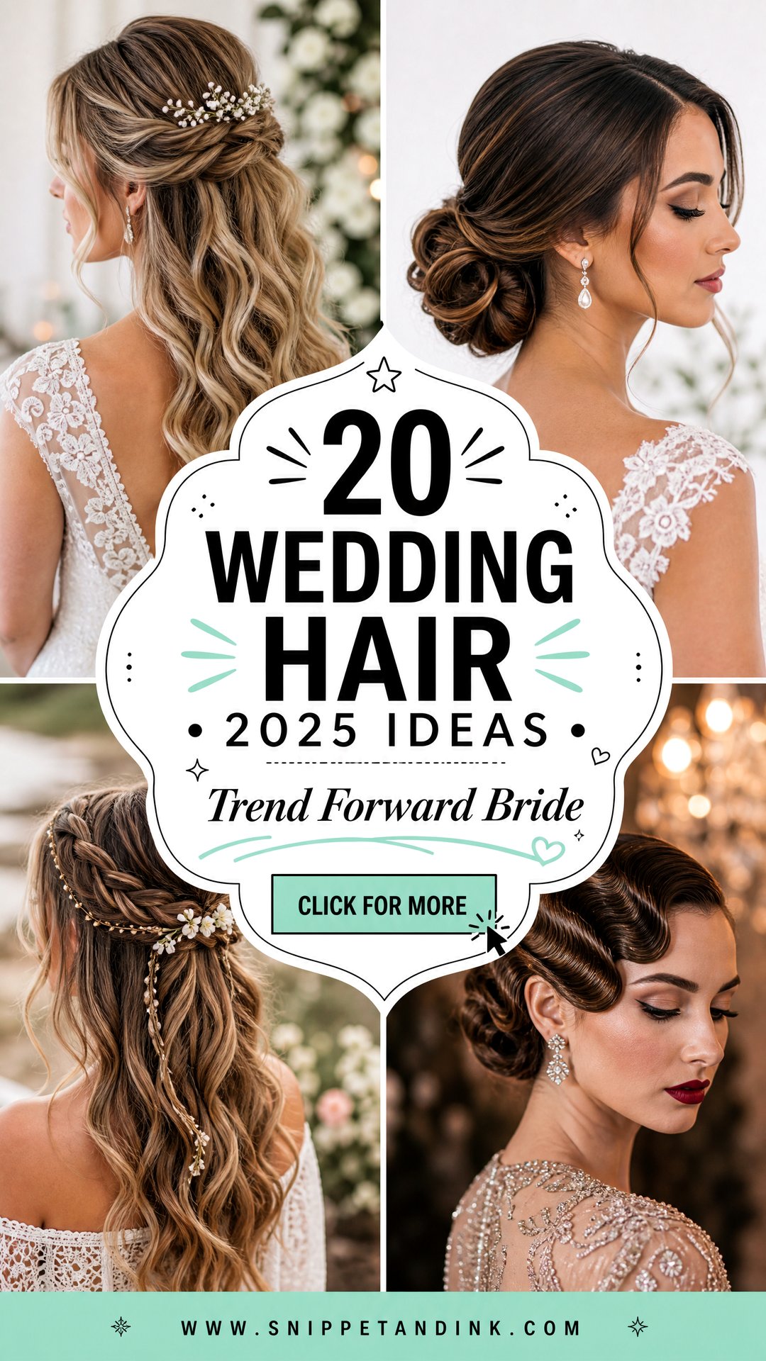 20 Wedding Hair 2025 Ideas for Trend-Forward Brides - 20 Wedding Hair 2025 Ideas for Trend-Forward Brides