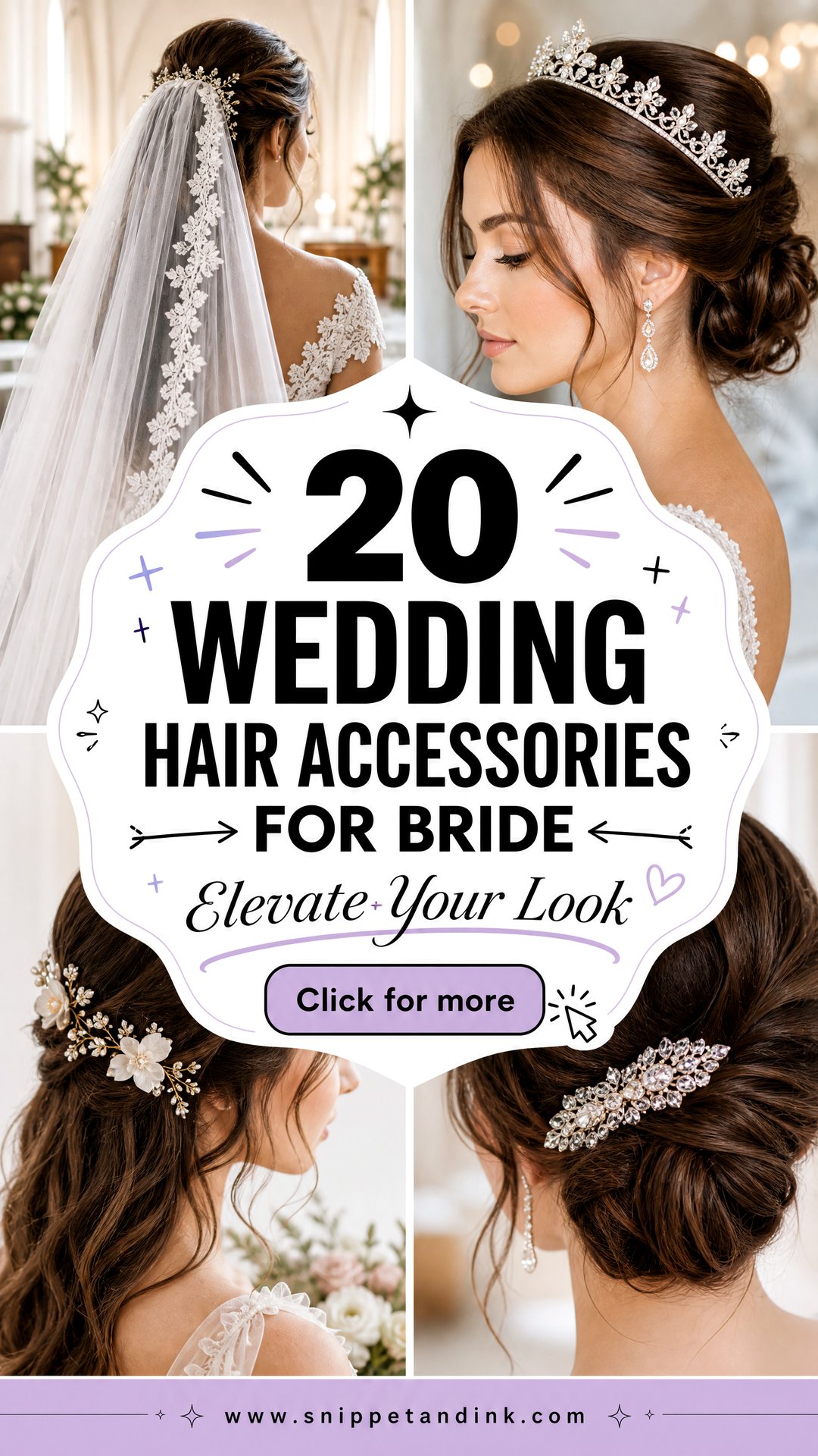 20 Wedding Hair Accessories for Bride to Elevate Your Look - 20 Wedding Hair Accessories for Bride to Elevate Your Look