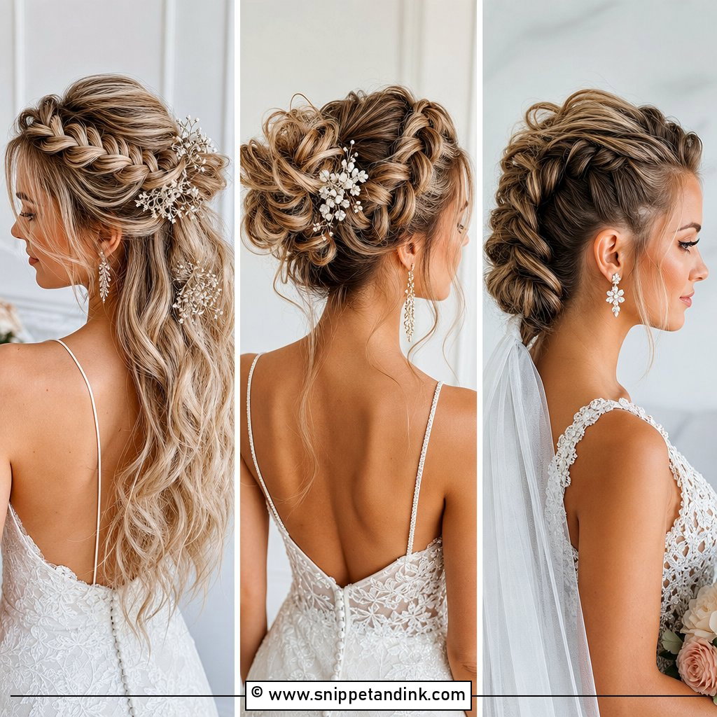 20 Wedding Hair Braids for Romantic Bridal Style