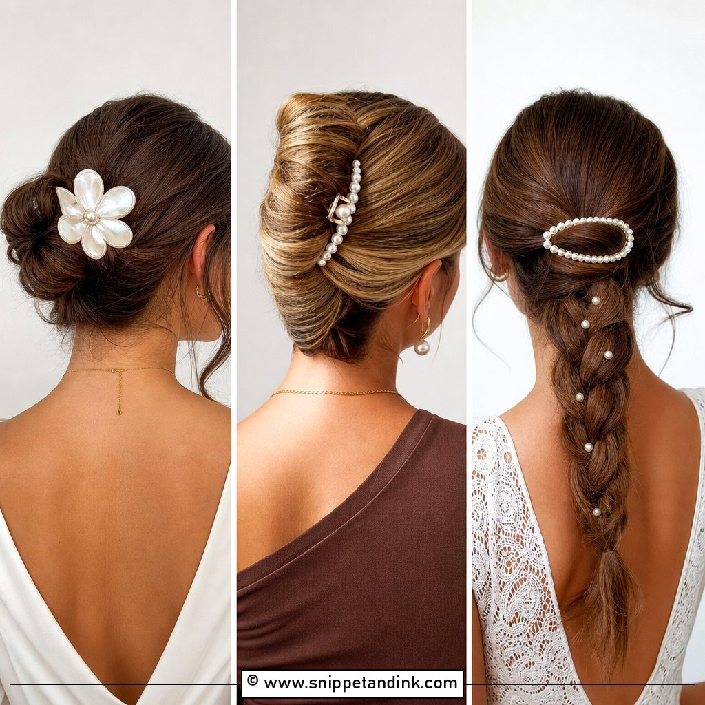 20 Wedding Hair Clips Ideas for Chic Bridal Sparkle
