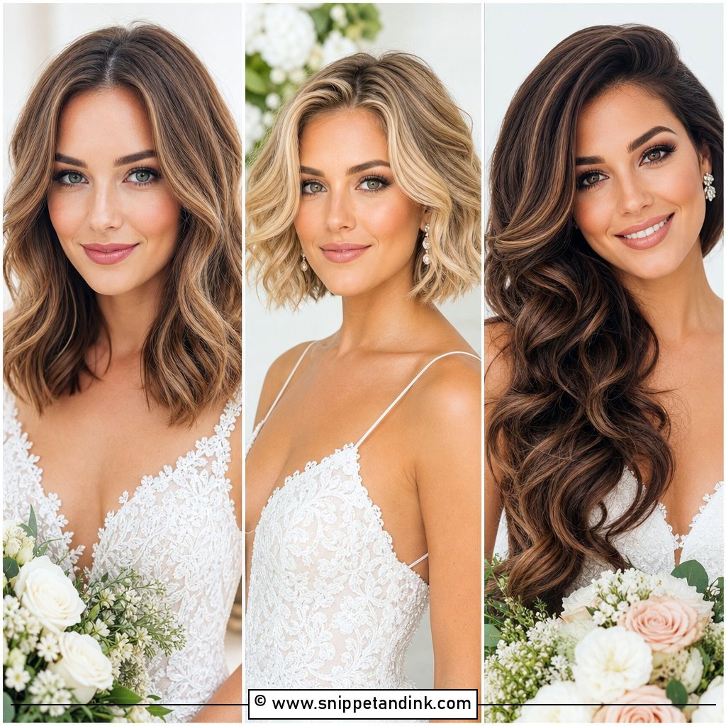 20 Wedding Hair Down Curls for Effortless Bridal Glam
