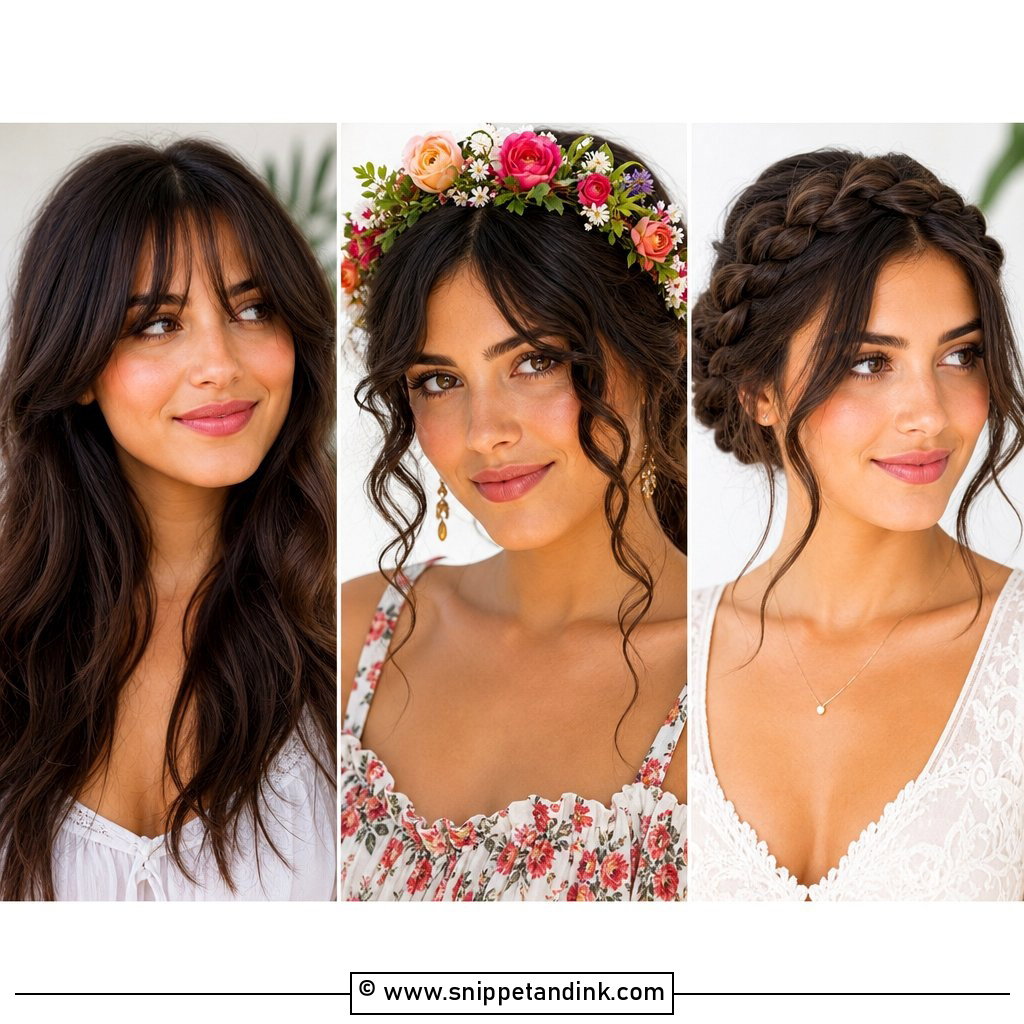 20 Wedding Hair Front Ideas for Flattering Bridal Style