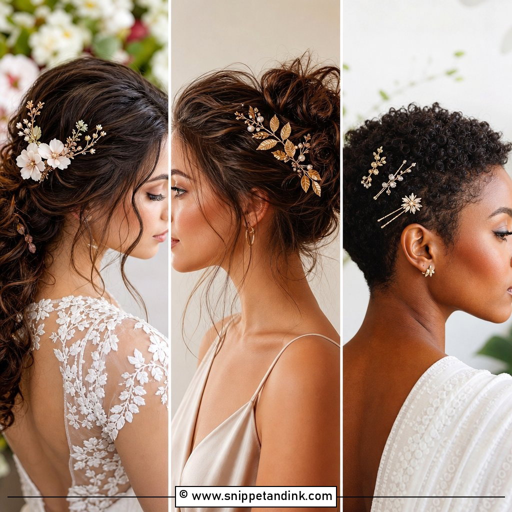20 Wedding Hair Pins Elegant Accessories for Bridal Glam