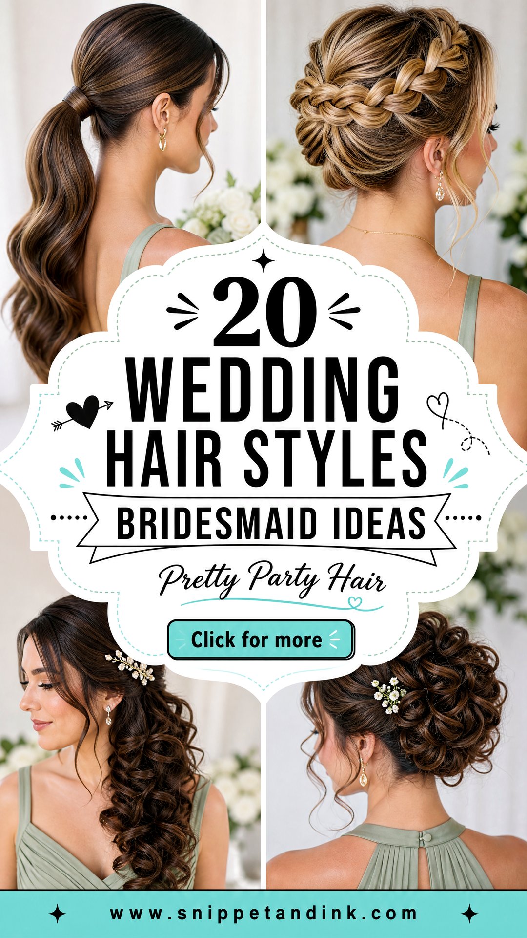 20 Wedding Hair Styles Bridesmaid Pretty Looks to Love - 20 Wedding Hair Styles Bridesmaid: Pretty Looks to Love