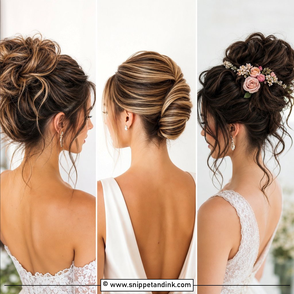 20 Wedding Hair Styles Updo Elegant Looks for Modern Brides