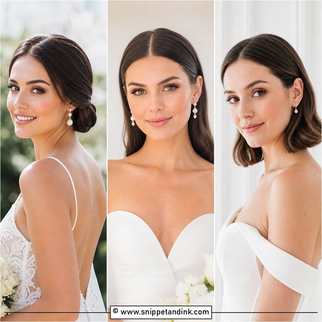 20 Wedding Hair Tucked Behind Ears Ideas for Chic Brides