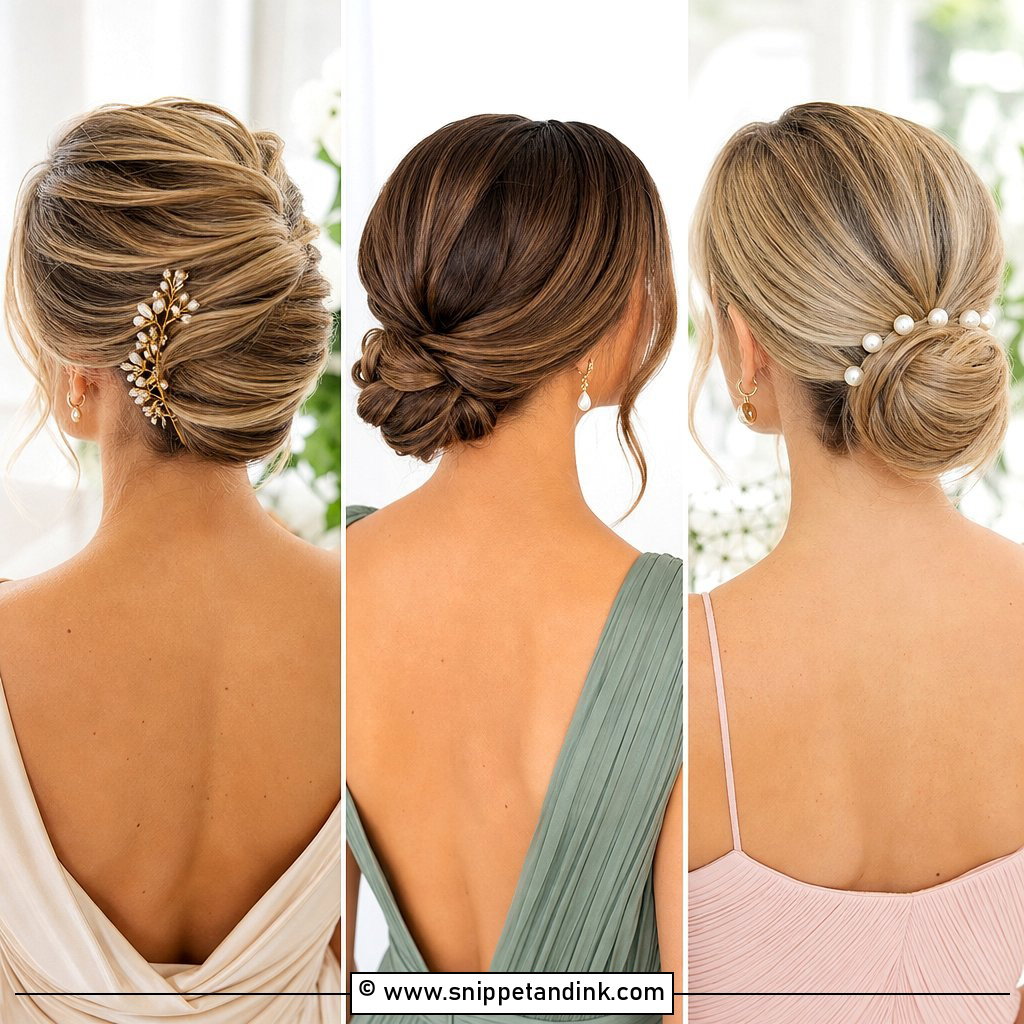 20 Wedding Hair Updo Bridesmaid Ideas for Polished Looks