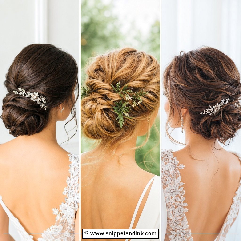 20 Wedding Hair Updos Ideas for Elegant Bridal Moments