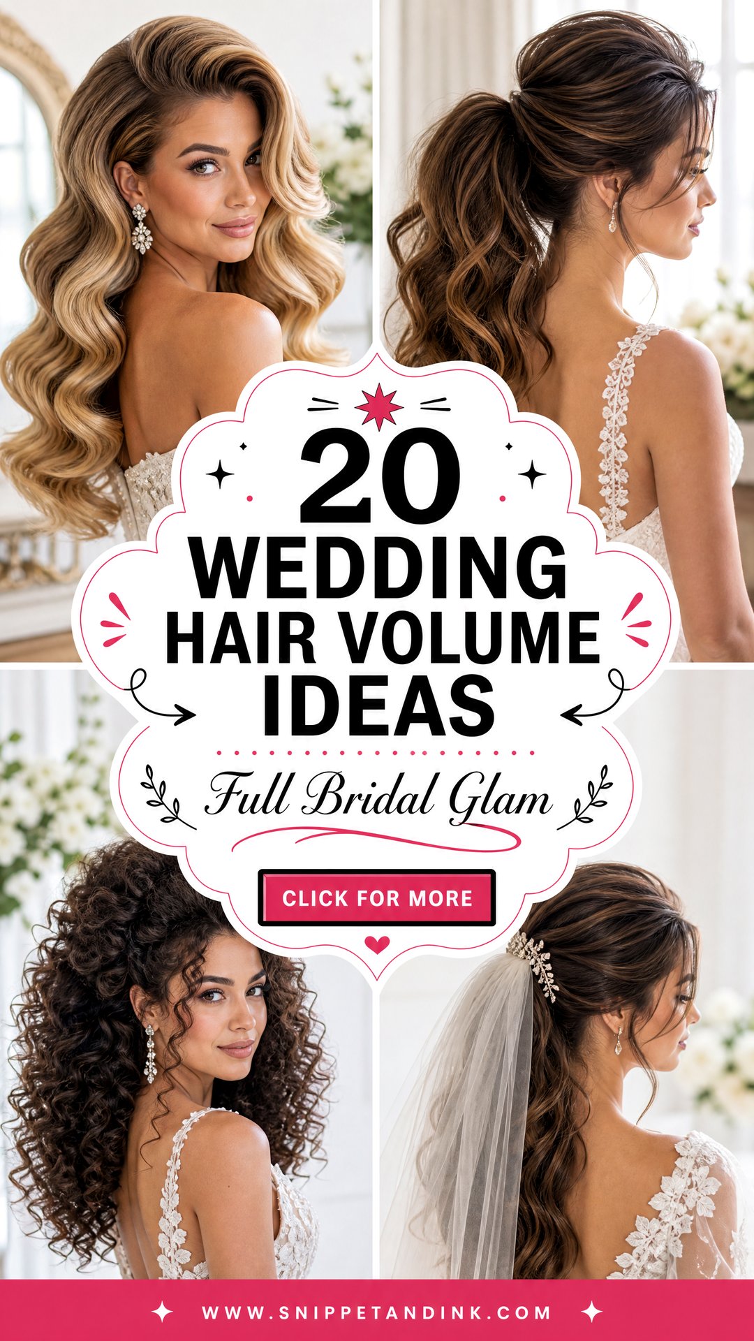 20 Wedding Hair Volume Ideas for Fuller Bridal Styles That Last - 20 Wedding Hair Volume Ideas for Fuller Bridal Styles That Last