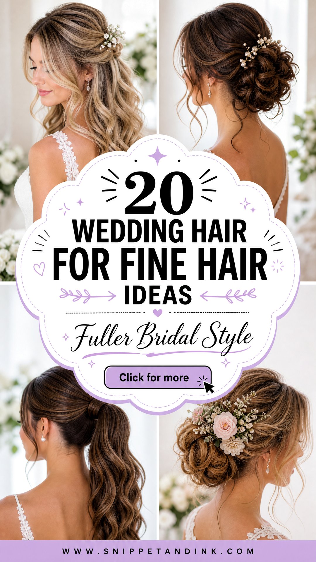 20 Wedding Hair for Fine Hair Ideas With Fuller Style - 20 Wedding Hair for Fine Hair Ideas With Fuller Style