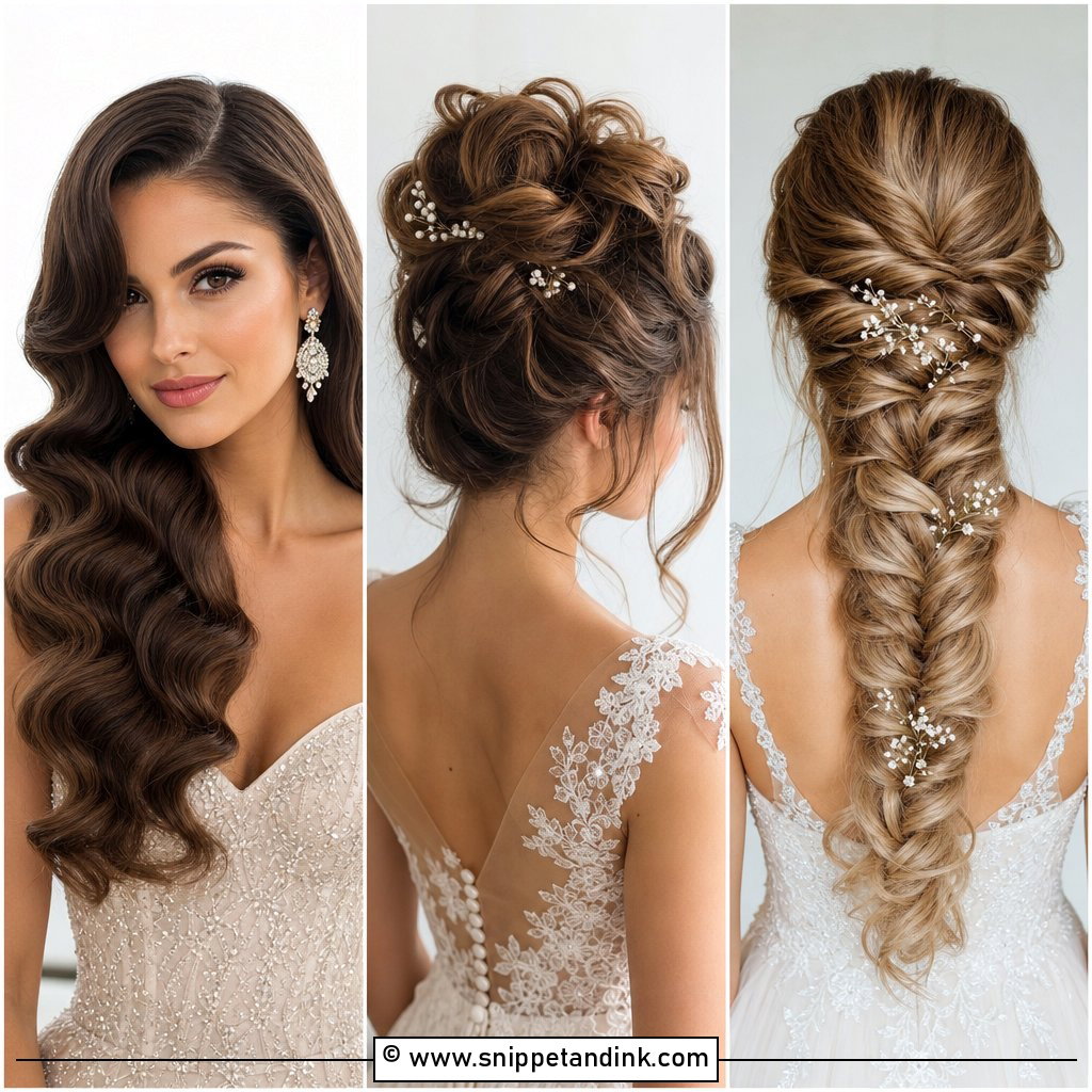20 Wedding Hair for Long Hair Ideas for Romantic Looks