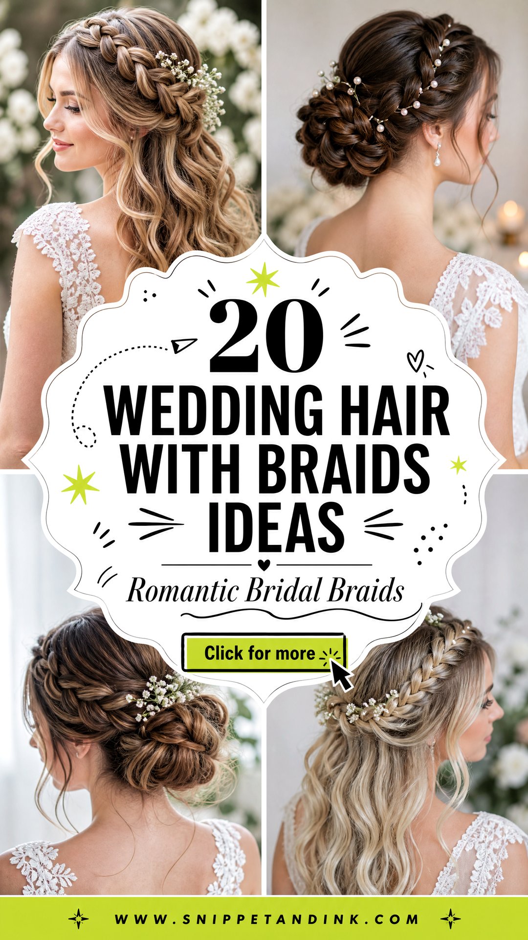 20 Wedding Hair with Braids Ideas for Romantic Brides Today - 20 Wedding Hair with Braids Ideas for Romantic Brides Today