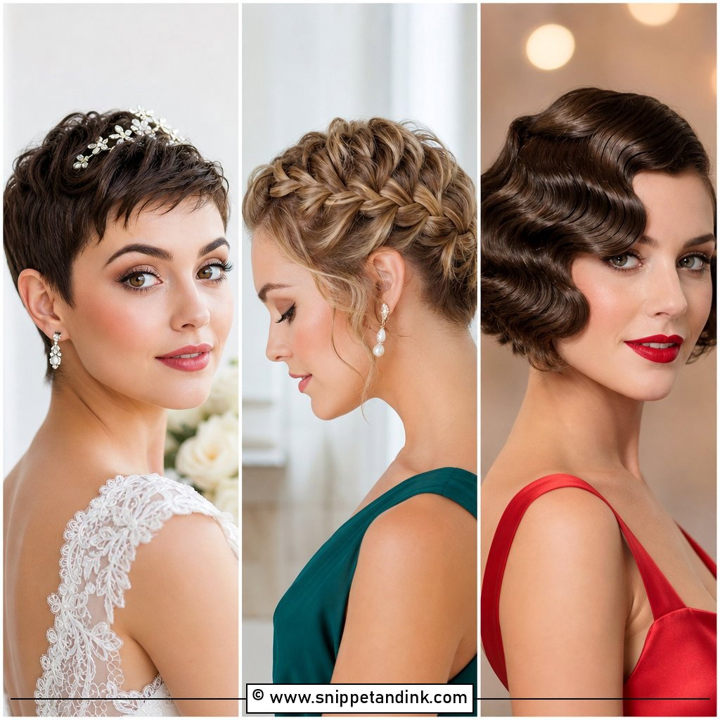 20 Wedding Hairstyle Shorthair Ideas for Chic Modern Brides