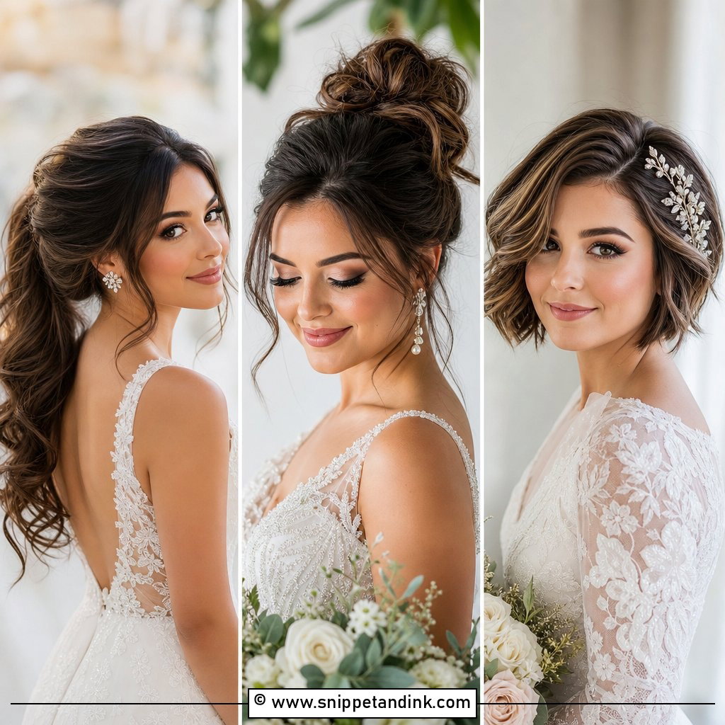 20 Wedding Hairstyle for Rounded Face Ideas That Flatter
