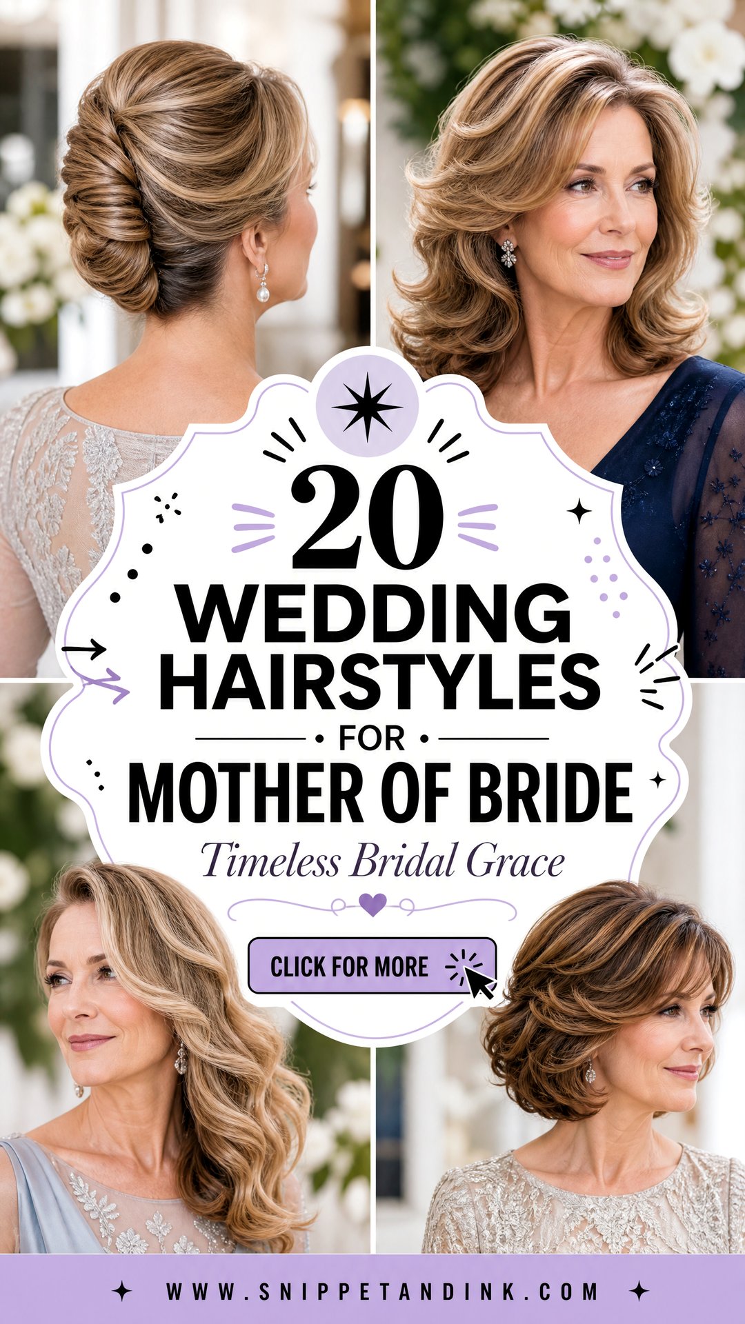 20 Wedding Hairstyles for Mother of Bride Timeless Looks - 20 Wedding Hairstyles for Mother of Bride: Timeless Looks