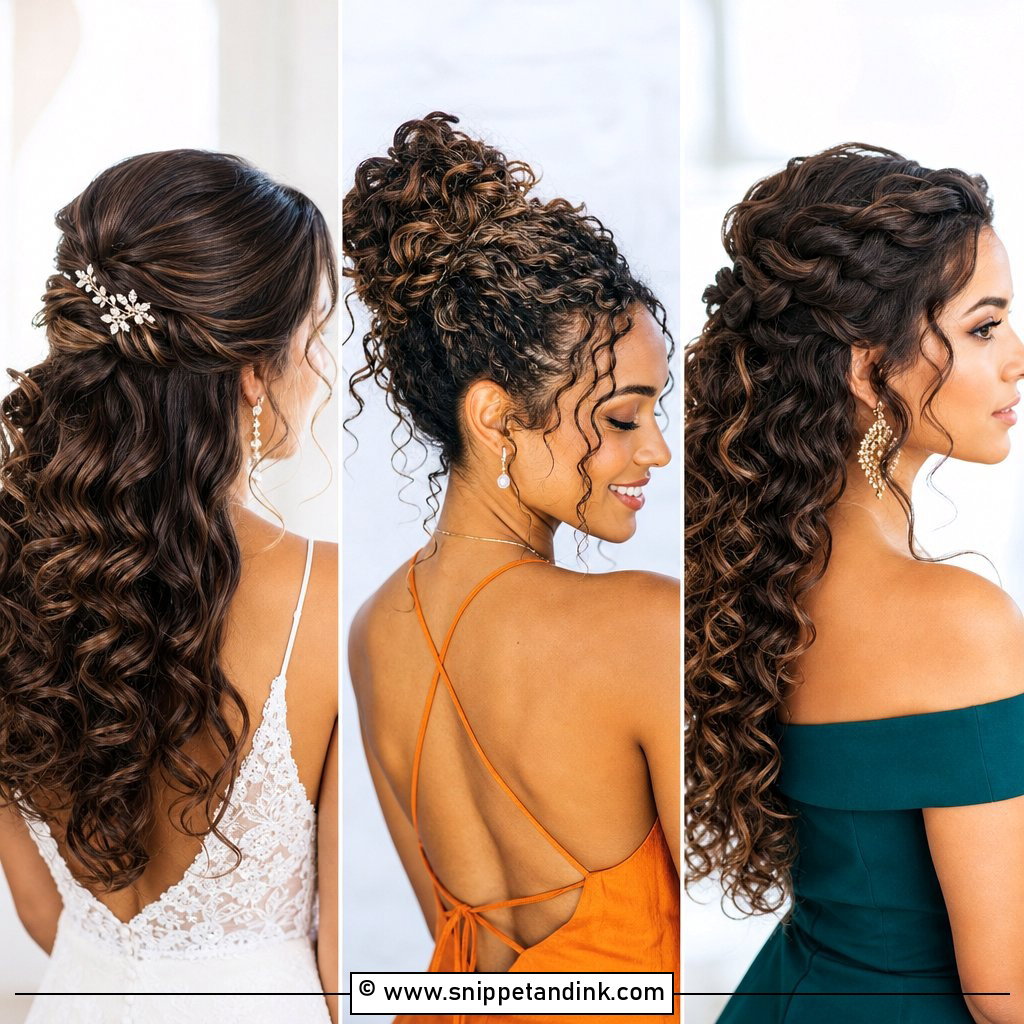 20 Wedding Hairstyles for Natural Curly Hair Romantic Ideas