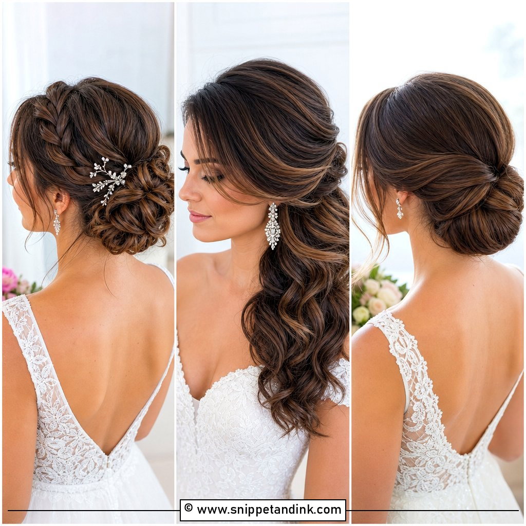 20 Wedding Hairstyles for Shoulder Length Hair Chic Ideas