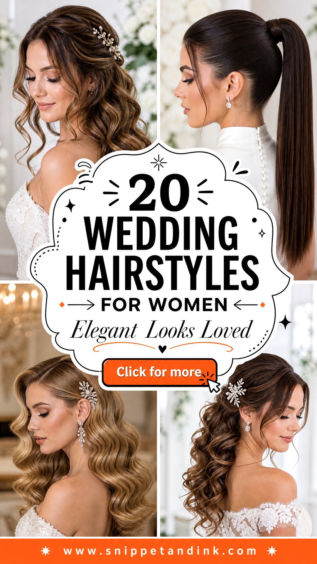 20 Wedding Hairstyles for Women Elegant Looks to Love - 20 Wedding Hairstyles for Women: Elegant Looks to Love