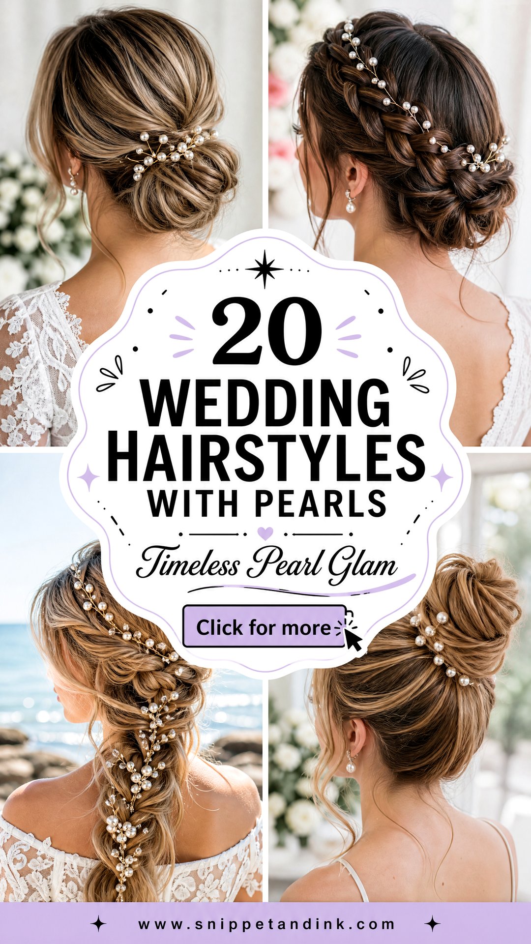 20 Wedding Hairstyles with Pearls for Timeless Bridal Glam - 20 Wedding Hairstyles with Pearls for Timeless Bridal Glam