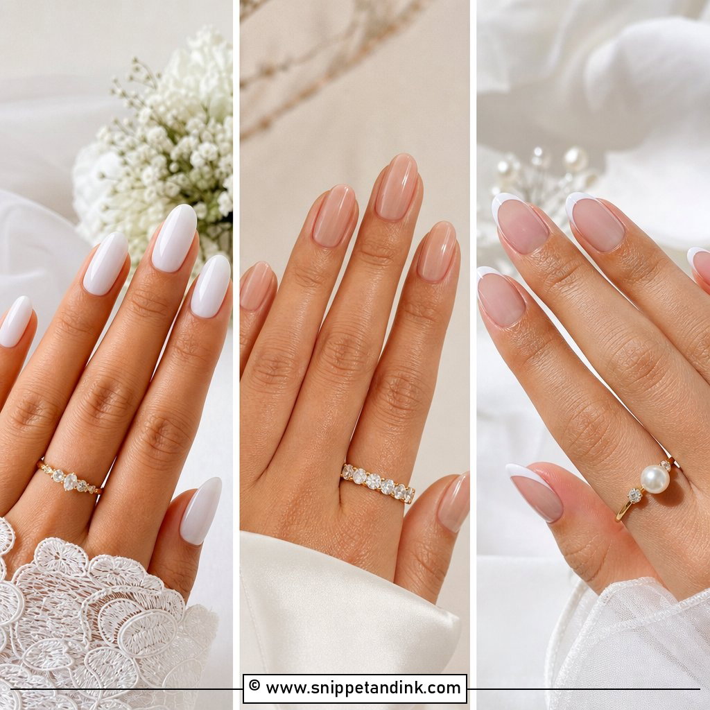 20 Wedding Inspired Nails for Brides Who Love Chic Details