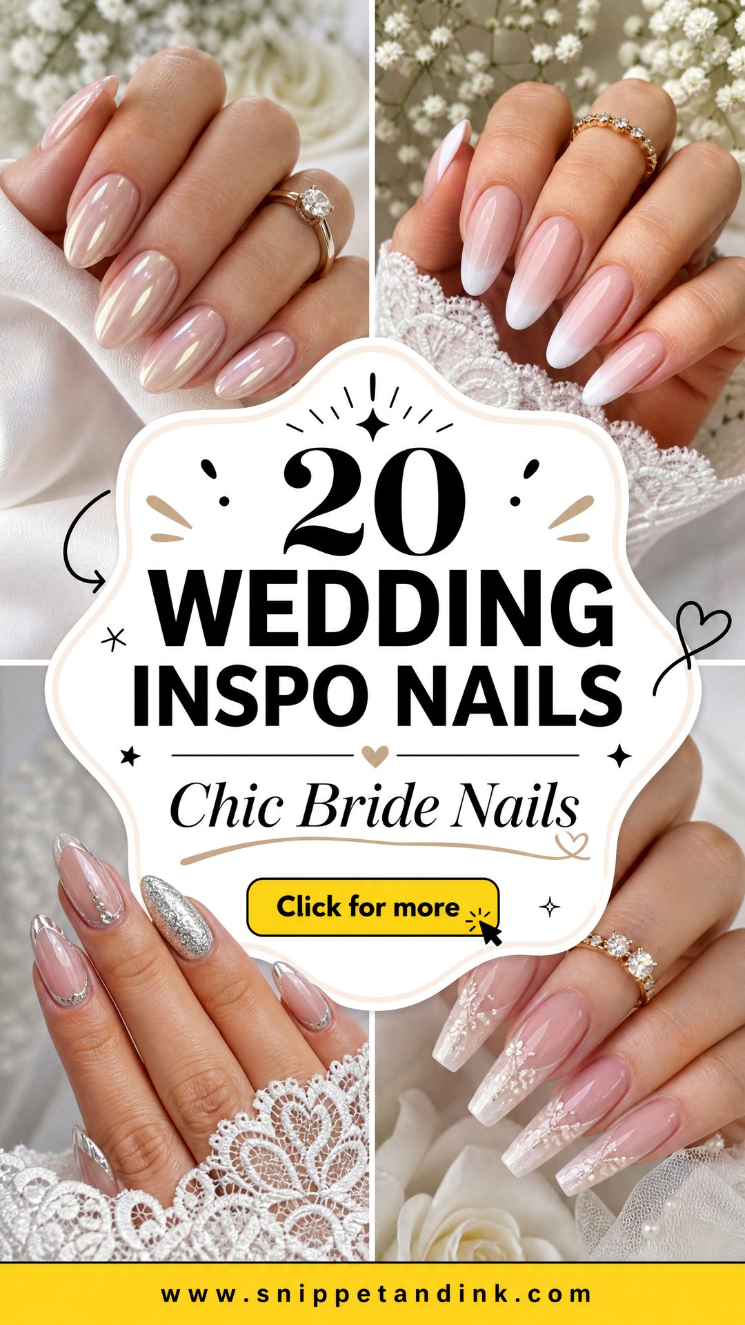 20 Wedding Inspo Nails for Chic Brides This Season Now - 20 Wedding Inspo Nails for Chic Brides This Season Now