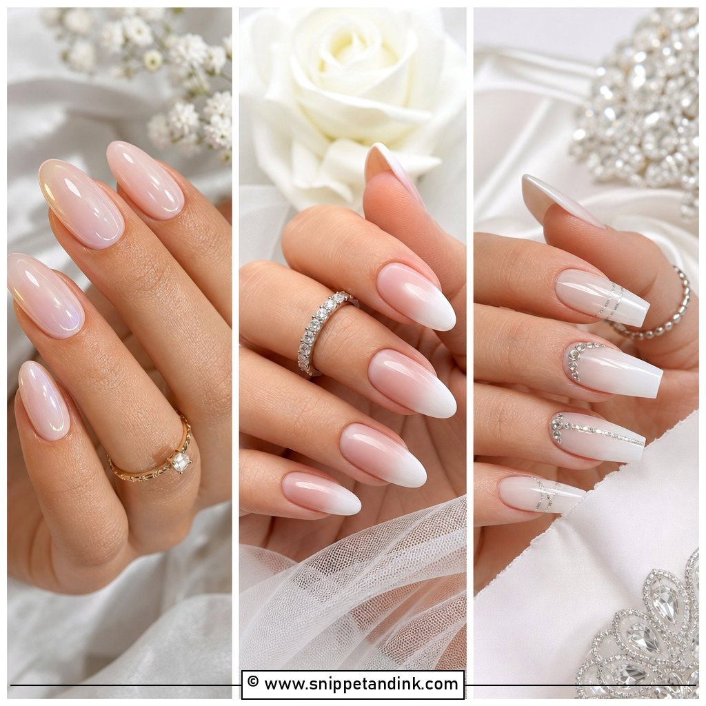 20 Wedding Inspo Nails for Chic Brides This Season Now