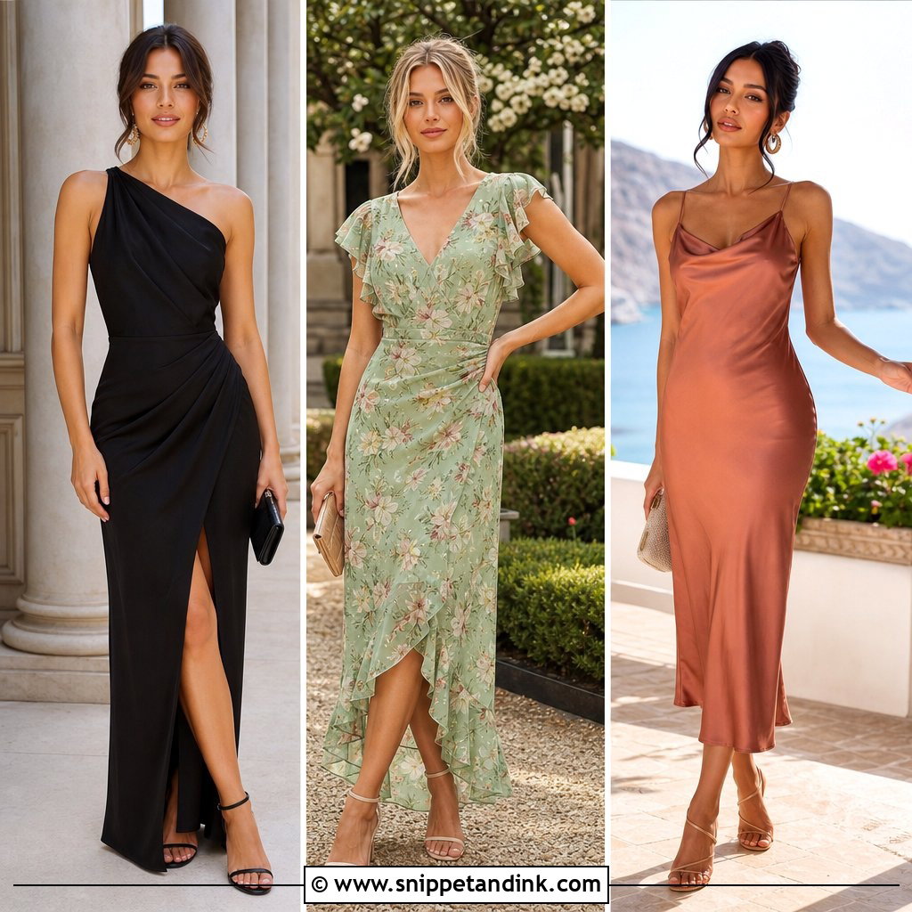 20 Wedding Invitation Outfit Ideas for Every Dress Code
