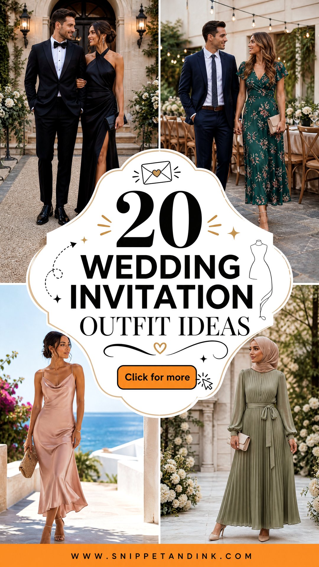 20 Wedding Invitation Outfit Ideas for Every Dress Code - 20 Wedding Invitation Outfit Ideas for Every Dress Code
