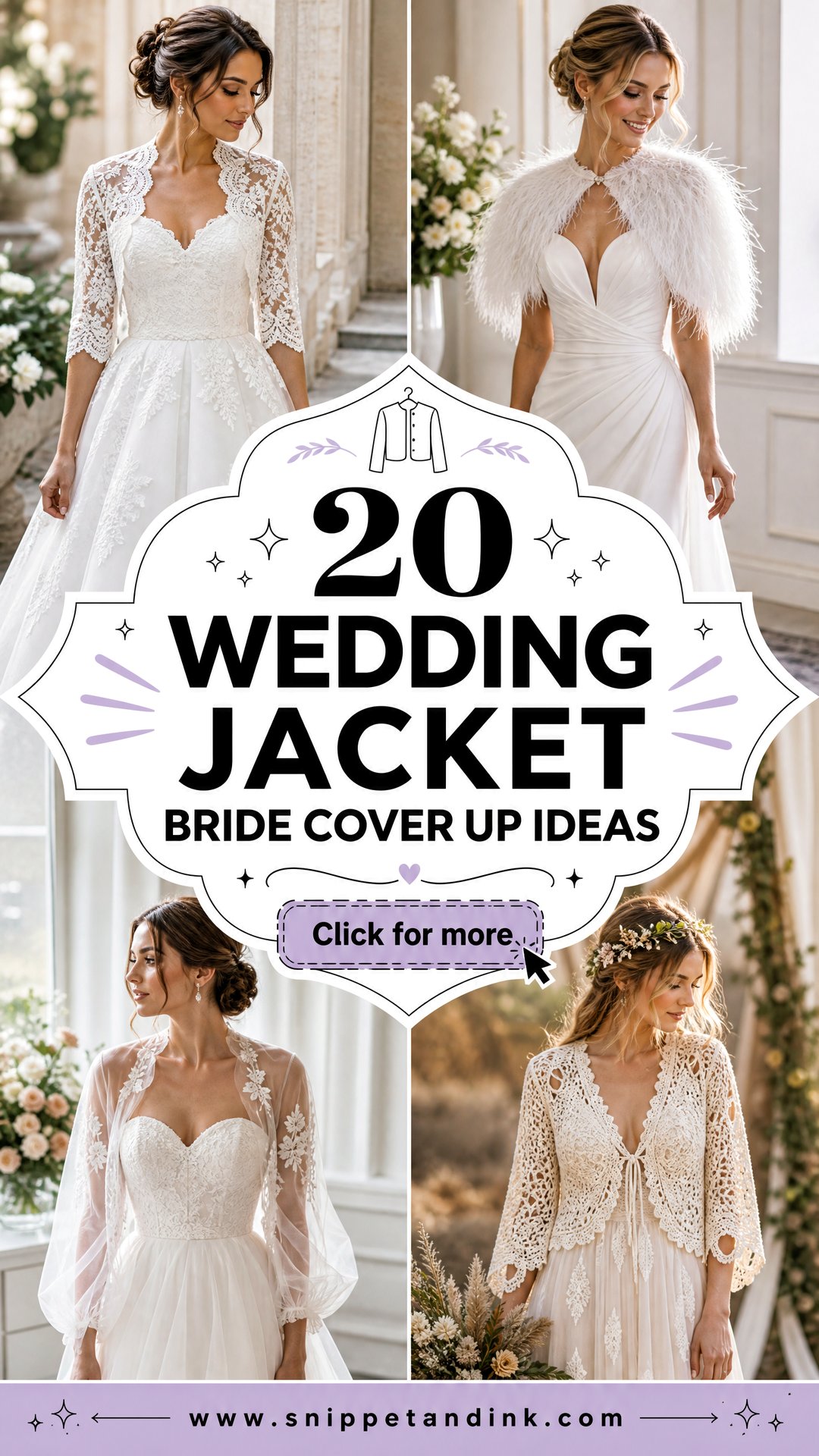 20 Wedding Jacket Bride Cover Up Ideas for Every Season - 20 Wedding Jacket Bride Cover Up Ideas for Every Season