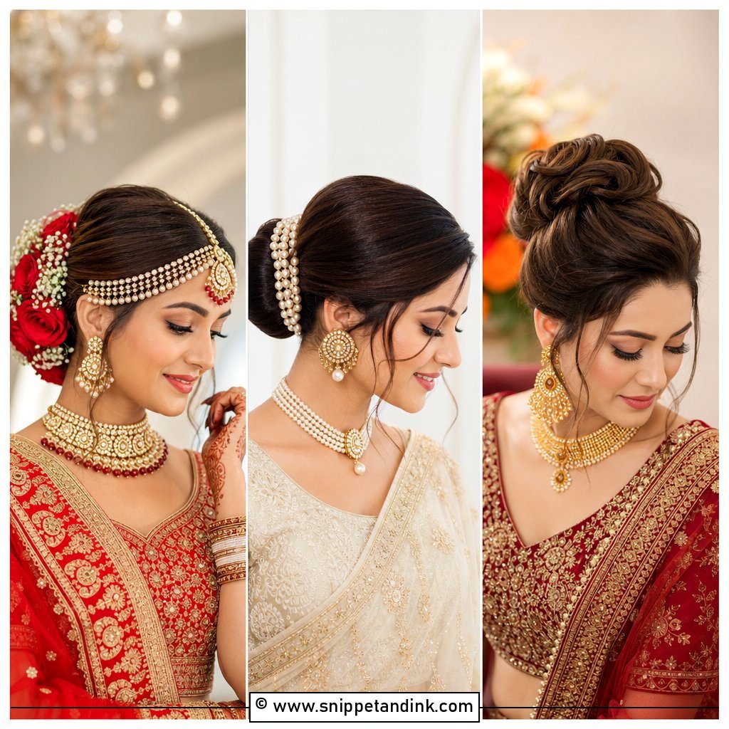 20 Wedding Juda Hairstyle Ideas for Elegant Bridal Looks