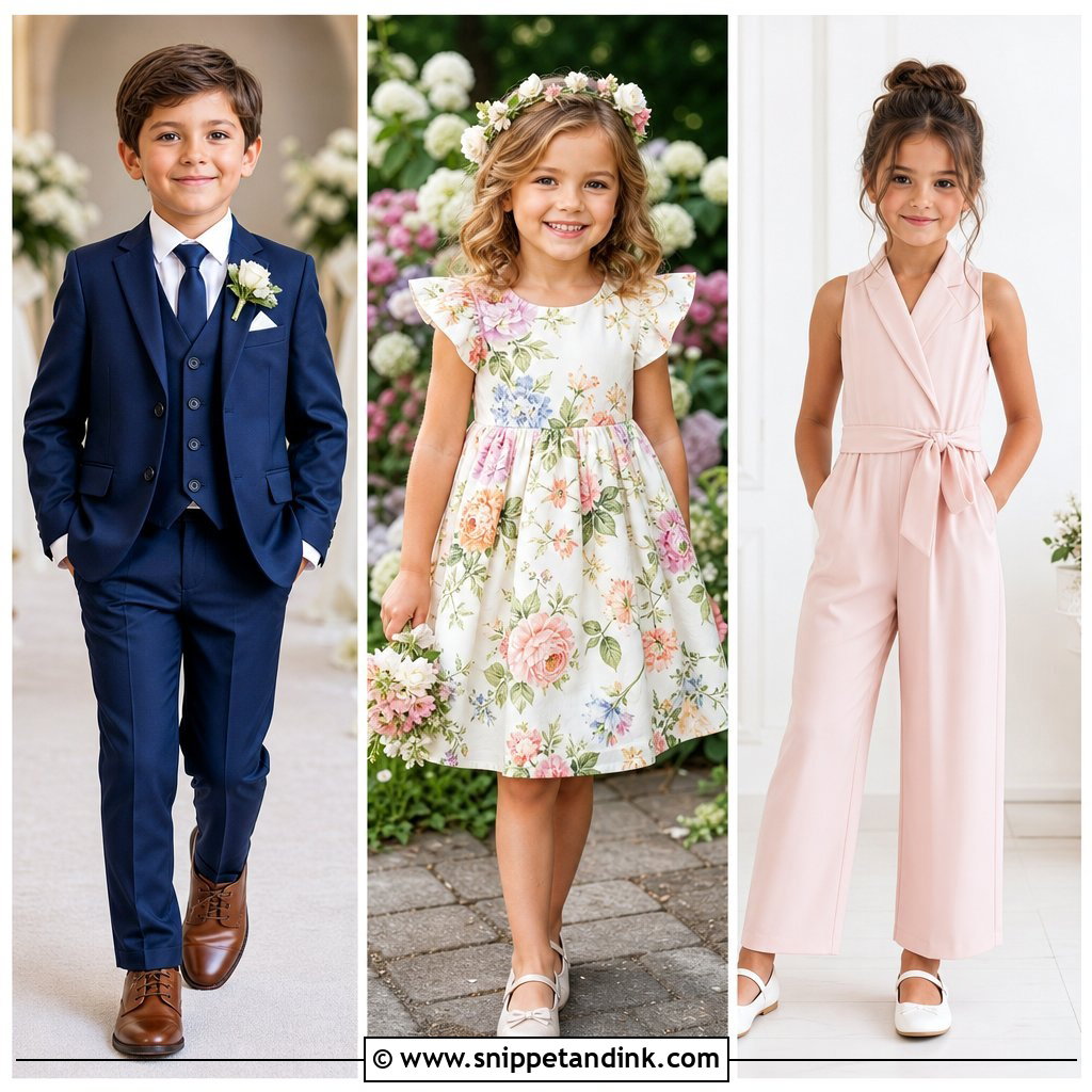 20 Wedding Kids Outfit Ideas: Adorable Looks for Every Season