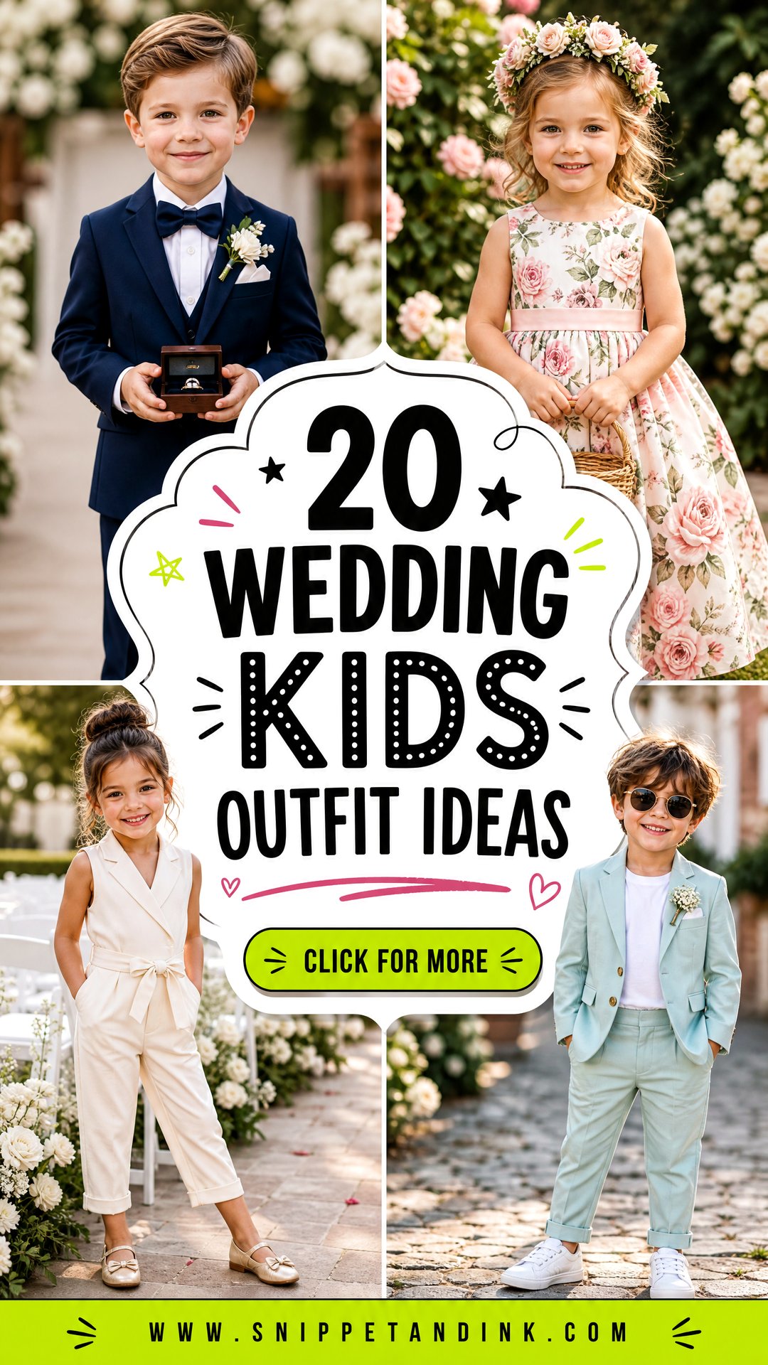 20 Wedding Kids Outfit Ideas Adorable Looks for Every Season - 20 Wedding Kids Outfit Ideas: Adorable Looks for Every Season