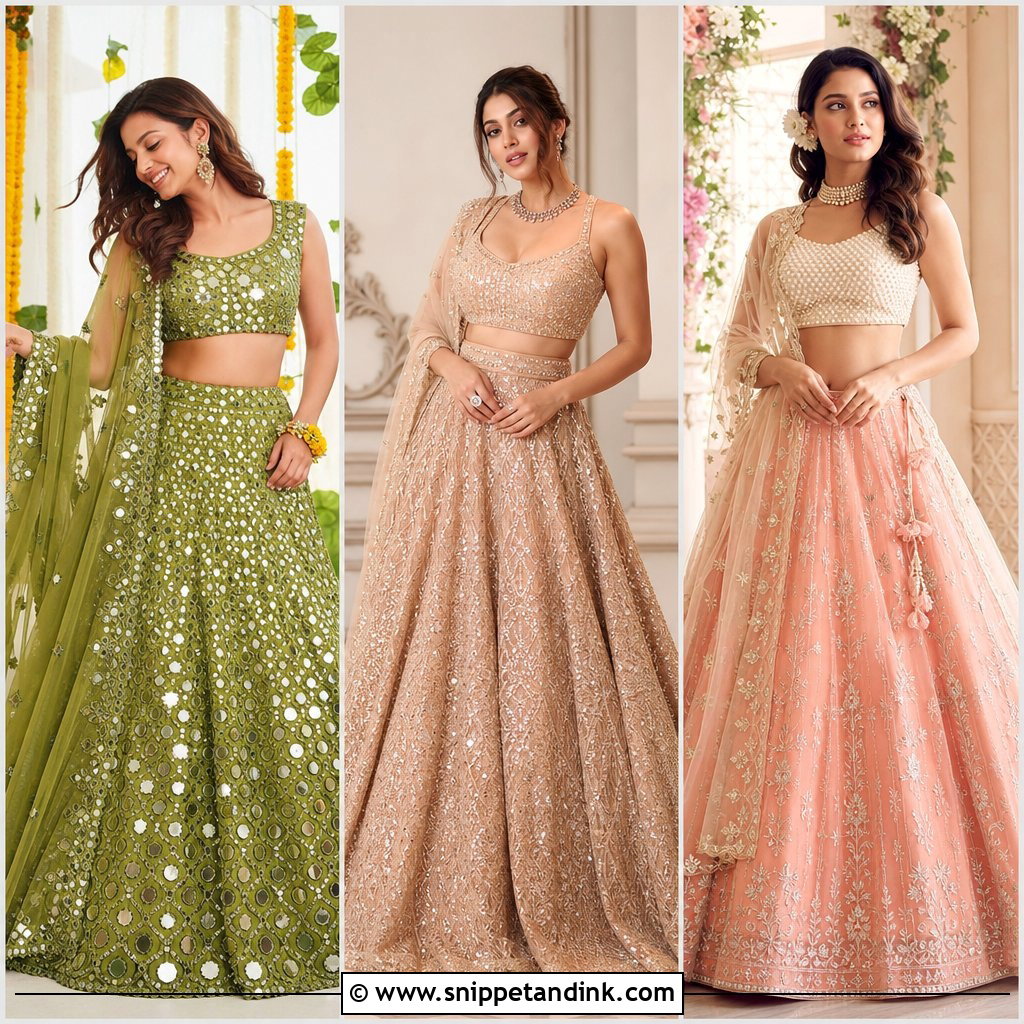 20 Wedding Lenghas Ideas: Dazzling Bridal Looks for Every Event