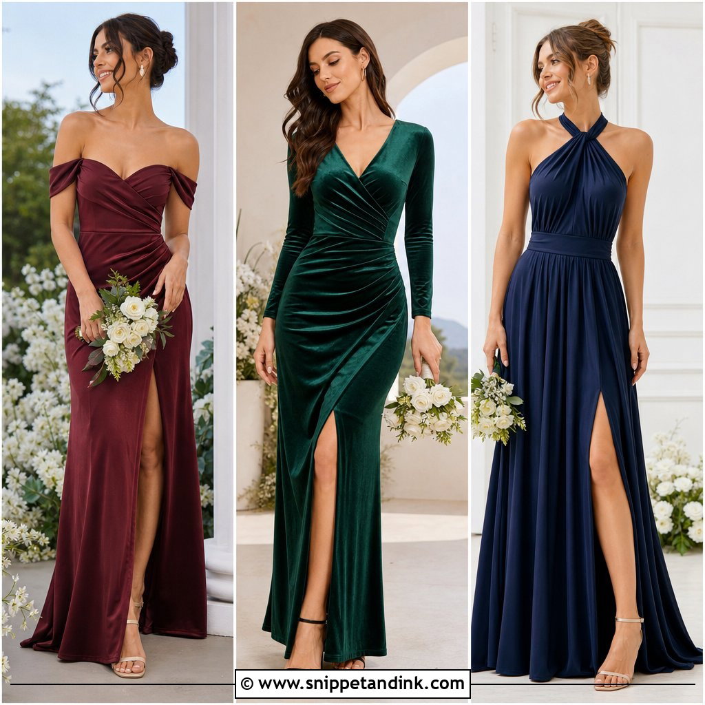 20 Wedding Maids Dress Designs for a Polished Bridal Party