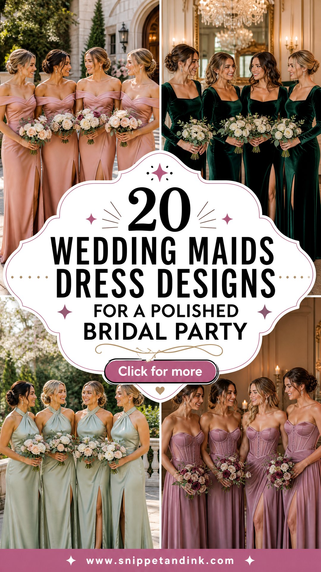20 Wedding Maids Dress Designs for a Polished Bridal Party - 20 Wedding Maids Dress Designs for a Polished Bridal Party