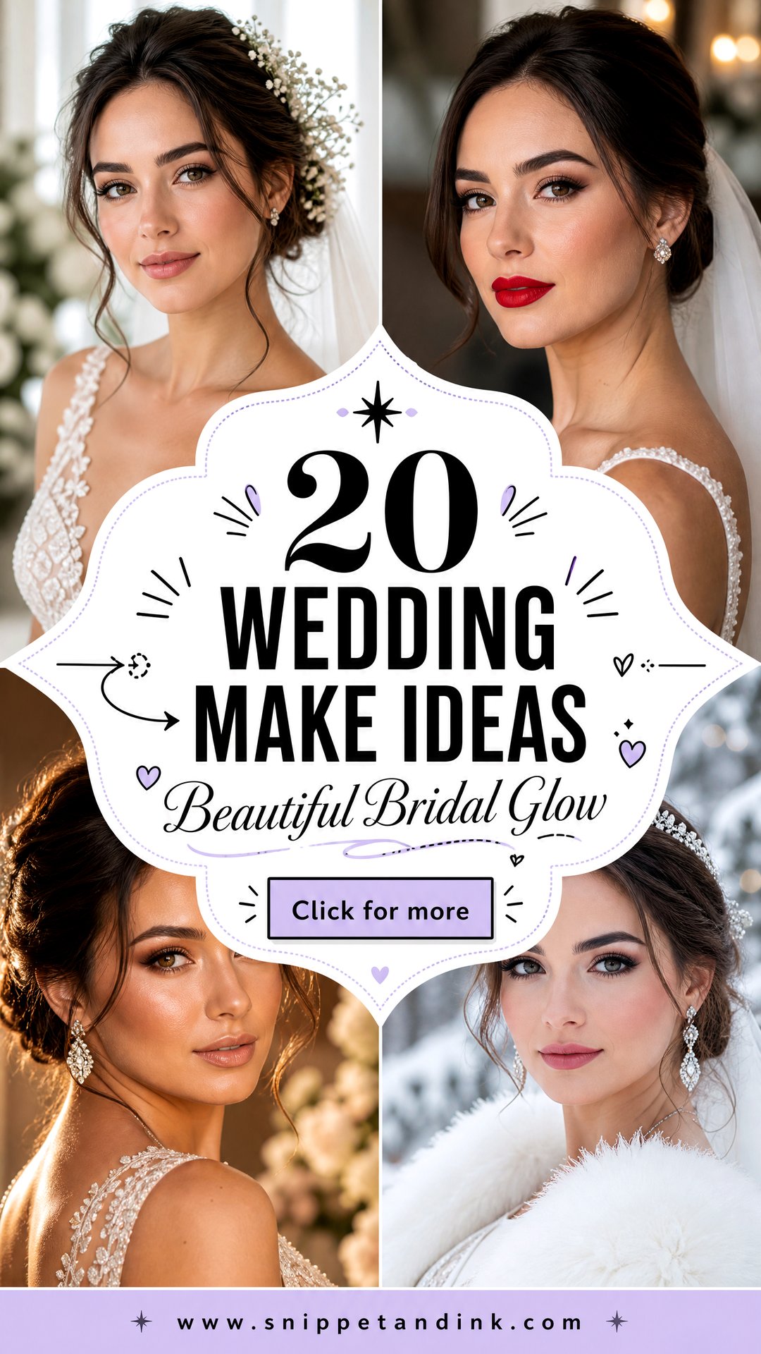 20 Wedding Make Ideas for a Beautiful Bridal Glow Youll Love - 20 Wedding Make Ideas for a Beautiful Bridal Glow You’ll Love
